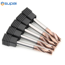 Tungsten Solid Carbide Flat End Drill with Coating
